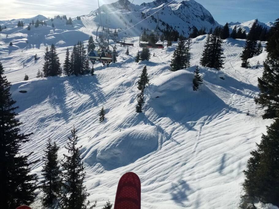 L'Appartement Les Bossons En Lisiere De Foret Dans Le Chalet Genepi Arêches Εξωτερικό φωτογραφία