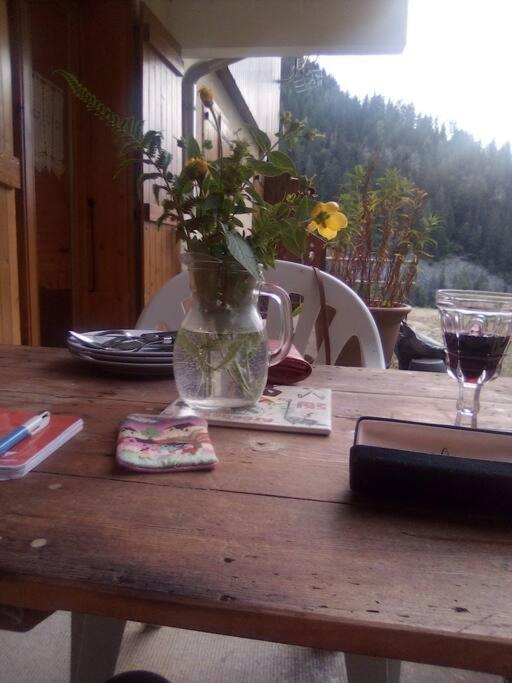 L'Appartement Les Bossons En Lisiere De Foret Dans Le Chalet Genepi Arêches Εξωτερικό φωτογραφία